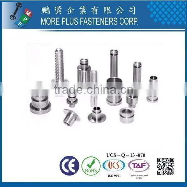 Taiwan Stainless Steel 18-8 Chrome Plated Steel Nickel Plated Steel Copper Brass Special Rivet and Screw photo-6