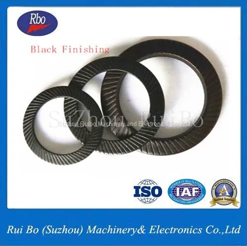 ODM&OEM DIN9250 Double Side Knurl Lock Washers With ISO