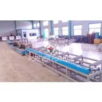 Threaded bar induction hardening and tempering machine
