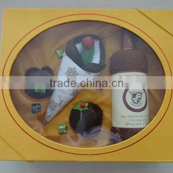 100%cotton Cake Towel photo-2