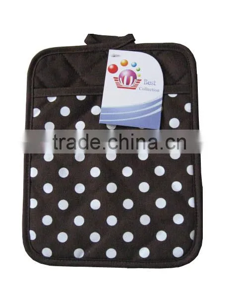 Dotted Design With Back Side Neoprene Cotton Pot Holder photo-5