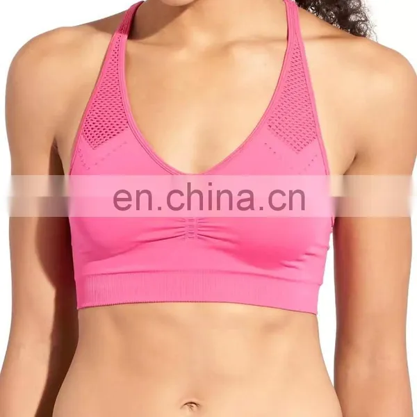2017 New Fashion Hot Sales Women Top Wholesale Sports Polyester Bra photo-6