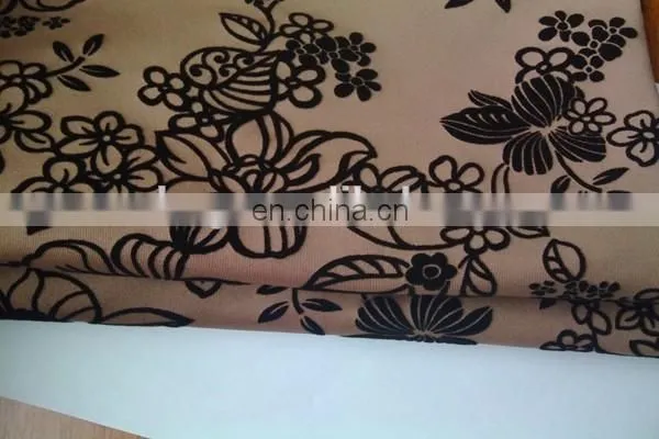 Winfar Textile New Design High Quality Polyester DTY Flock on Scuba Fabric photo-6