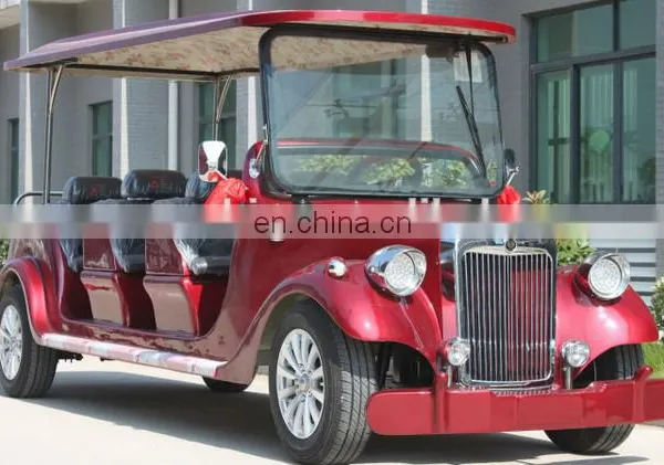 Eight Seat Classic Car Electric Golf Car