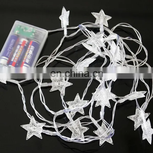Star Batteries LED String Fairy Christmas Light / Small Battery Operated LED Light / LED Christmas Star String Lights photo-3