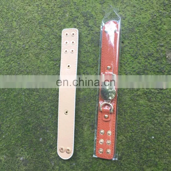 Popular Valentine's Day Naming Ceremony Gifts Carve Name on Leather Bracelet in Stock photo-2