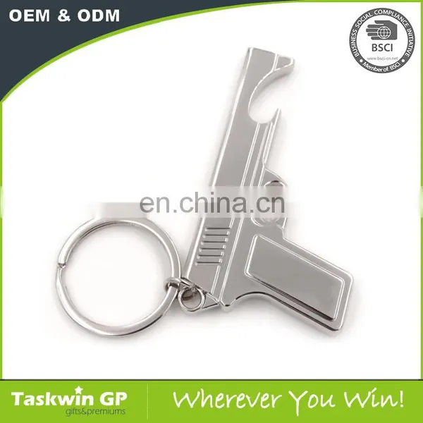 Popular Wholesale Custom Gun Shaped Metal Keychain for Man photo-4