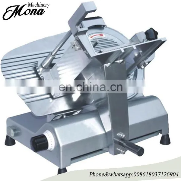 Best Selling Commercial Stainless Steel Full Automatic Bacon Slicer/cutting Frozen Meat Machine for Sale photo-3