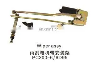 PC200-6 Excavator Wiper Motor 20Y-54-39402 photo-4