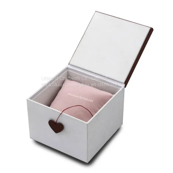 Delicate Fashion Square Jewelry Box for the Bracelet With Customized Logo photo-2