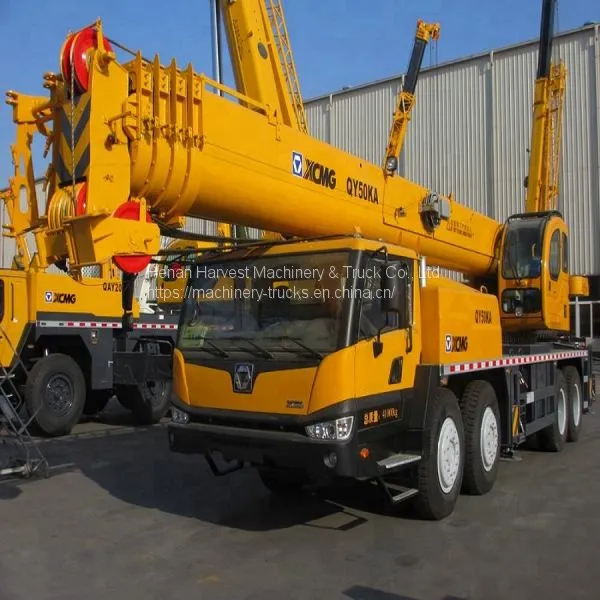 Горячая продажа XCMG грузовой крана QY50KA высотой 58 м