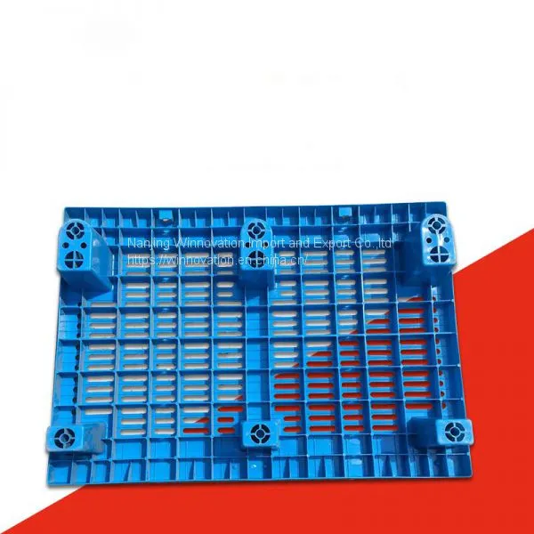 Single Faced Two Way Six Foot Plastic Pallet for Stacking Goods photo-4
