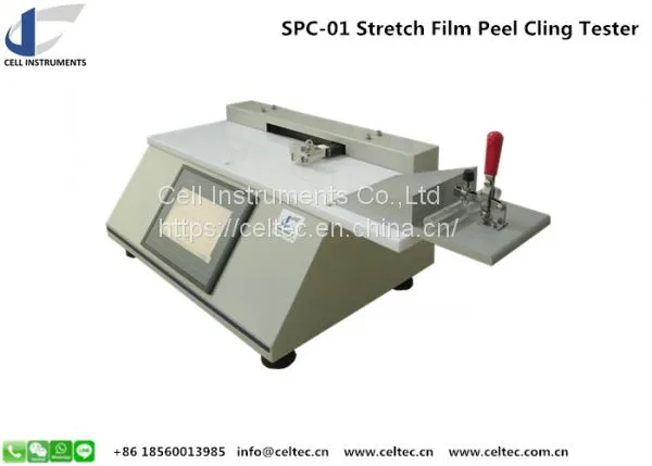 ASTM D 5458 Peel Cling Tester for Stretch Wrap Film photo-3