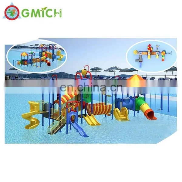 Best Product Adult Children Water Park Equipment Fiberglass Playground Slides for JMQ-18163A photo-7
