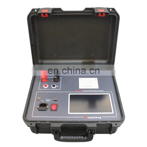 HZ-5100 100A Loop Resistance Meter Contact Resistance Tester photo-2
