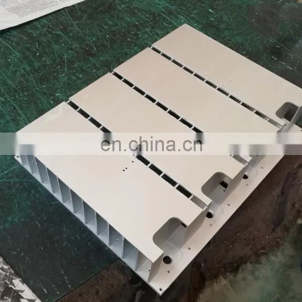 Clear 6063-T5 Aluminum LED Heat Sink Extrusion Profiles With Tapping / Stamping photo-3