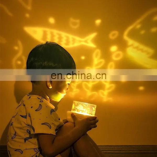 Wholesale Led Gifts Night Light Projector for Kids Baby Home Decoration photo-2
