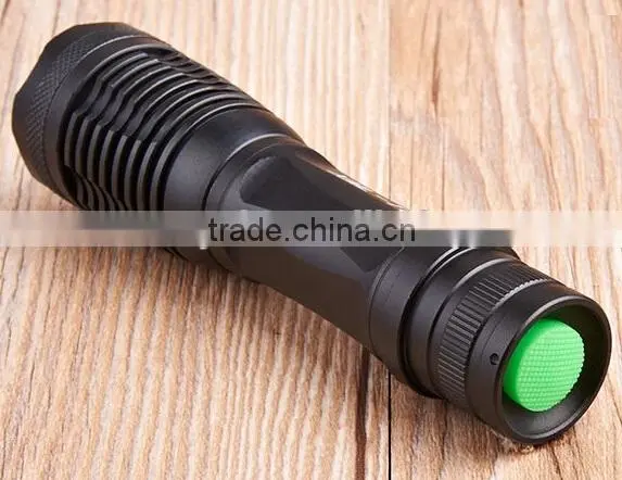 Aluminum Alloy t6 Zoom Strong Light Flashlight photo-4