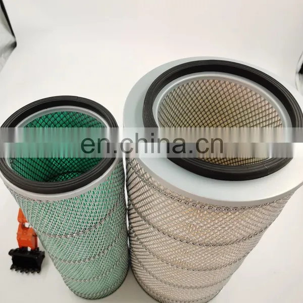 Excavator Spare Parts Air Filter 600-181-8600+600-181-8370AF1934M+AF1935M FOR PC300-5 PC120-6 PC200-5 Good Quality photo-2