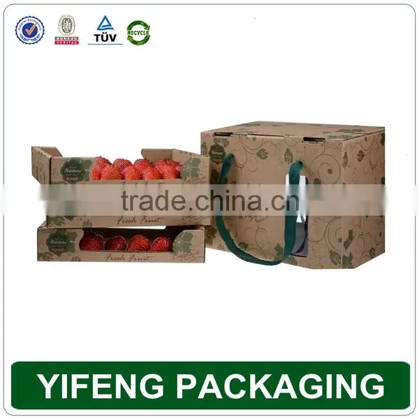 2016 Guangzhou Factory Custom Recycle Boxes for Packing Strawberry photo-2