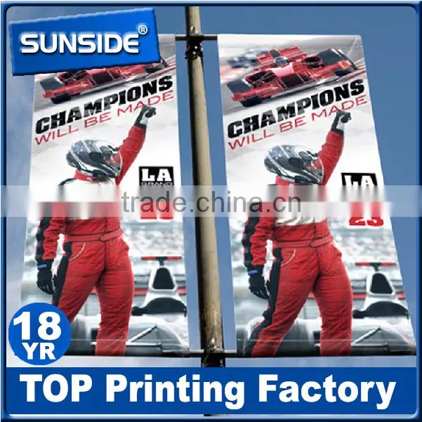 Advertising Hanging Double Sides Banners Printing Service in Shenzhen-D-0614 Supplier's Choice photo-4