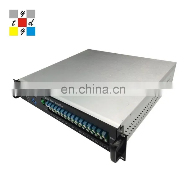 Warranty Period of 3 Years 2019 Dual Powder 1550Nm Catv Edfa Optic Fiber Ftth Amplifier 1550Nm Fiber Optic Equipment photo-5