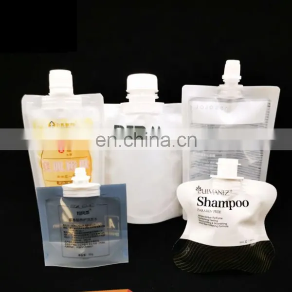 Custom Plastic Water 500ml Drink Liquid Grad Clear Stand up Sstand up Liquid Pouch Bag 1oz With Juice Coffee Packaging Bags