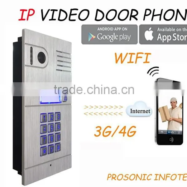 Home Automation New Arrival WIFI Ip Video Door Phone With IOS/Android App for Remote Controlling photo-5