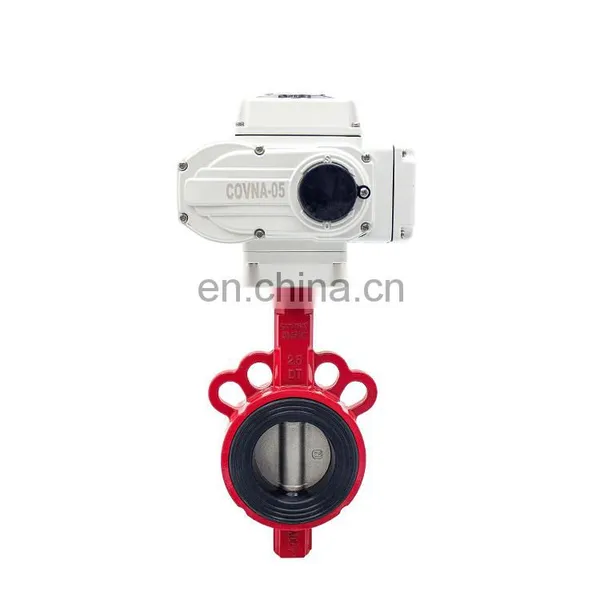 Aluminum Alloy COVNA DN50 1 Inch Motorized Electric KITZ Butterfly Valve Control Valve Mini Butterfly Valve photo-2