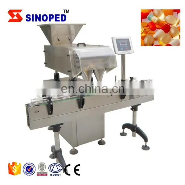 Multi Channel Automatic Vibrating Tablet Capsule Counter Edible Vitamin Pill Candy Tablet Capsule Counting Machine photo-2