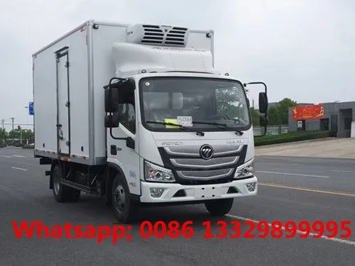 HOT SALE! FOTON AUMARK Cummins 141hp Diesel Cold Van Box Vehicle for Sale photo-3