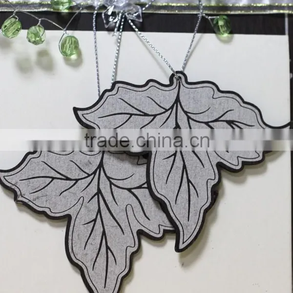 Hot Sale Personalized Leaves Shape Laser Cut Wooden Wedding Cards Invites photo-4