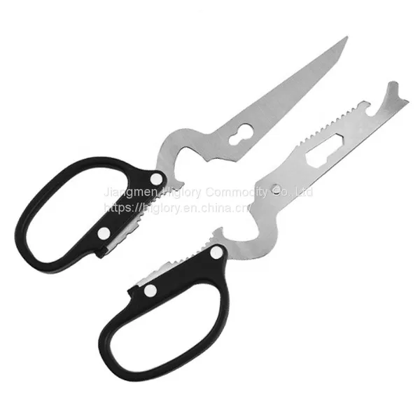 Multipurpose Scissors Premium Stainless Steel Heavy Duty Kitchen Scissors  Meat Fish Chicken Scissor photo-3