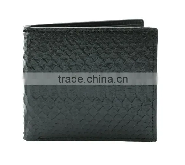 Custom Logo High Quality Genuine Real Python Snake Skin Leather Travel Card Holder Wallet photo-5