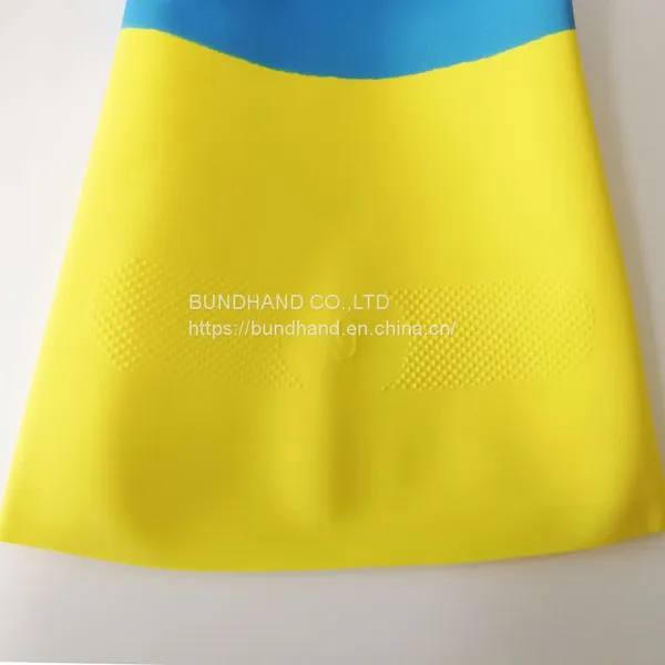 Bicolor Neoprene and Latex Industrial Work Gloves photo-2
