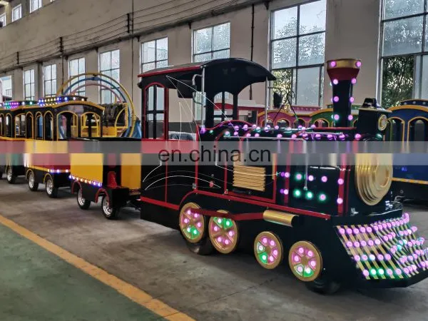 Western Antique Indoor Battery Power Electric Shopping Mall Kids Train for Sale photo-5