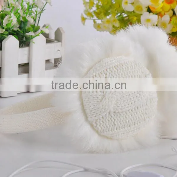 2016 Women Ear Warmers/winter Acrylic Bluetooth Ear Warmer Headphone/embroidered Ear Warmers