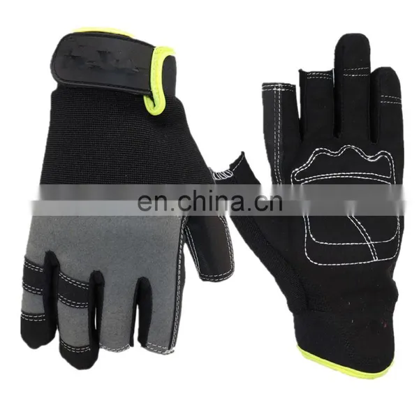 SONICE Hand Gloves Mechanic Safety Tools Gloves Mechanical Work Anti Vibration Safety Gloves photo-4