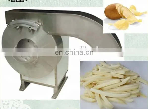 Shanghai Factory Commercial Industrial High Speed Even Thin Potato Chips Slicing Cutting Machine Potato Slice Slicer Equipment photo-4