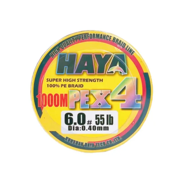 HAYA Best Braided Fishing Line for Spinning Reels Extremely Thin Lines Sensitive Braid Color PE Fishing Line photo-5