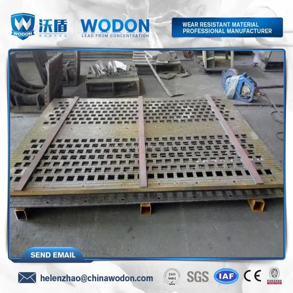 Wear Resistant Steel Plate Riddle Plate Trommel Screens photo-5