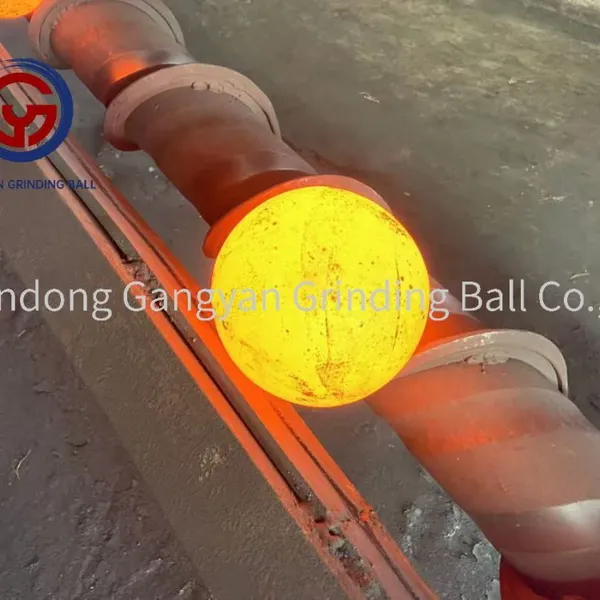 OEM&ODM Factory High Manganese Forged Steel Balls Grinding Media Ball Forged Grinding Ball for Mining photo-2