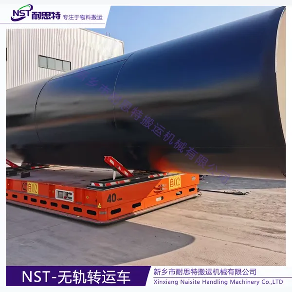 75 Ton Battery Motorized Industrial Rail Transfer Trolley for Factory Material Transport