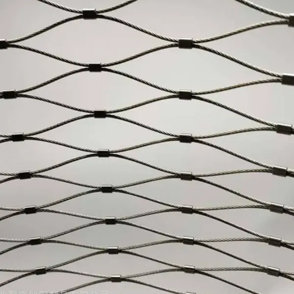 Stainless Steel Wire Rope Mesh Architectural Decorative Mesh Custom Size OEM ODM Service photo-5