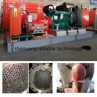 Electric Industrial High-Pressure Water Jet Washing Machine Engine Motor Efficient Pipe Cleaning Hydro Jetting System Equipment