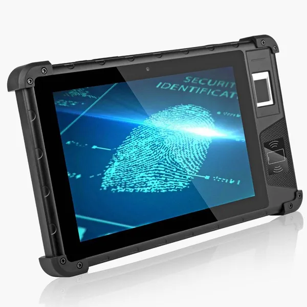 HR807 Cheapest Factory 8 Inch Android 9 IP65 2GB+32GB 4G Industrial Tablet PC Computer With Front NFC and Fingerprint Scanner photo-3