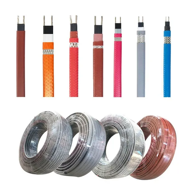 Electric Underfloor Heating Cable With Plug Heat Tracing Cableg Self Regulating Floor Heating Trace Tapes for Deicing photo-4