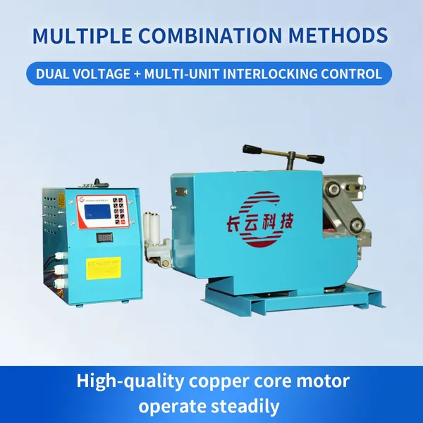 Automatic Crawler Type Stepless Speed Wireless Remote Control Cable Traction Machine Bridge Laying Machine photo-2