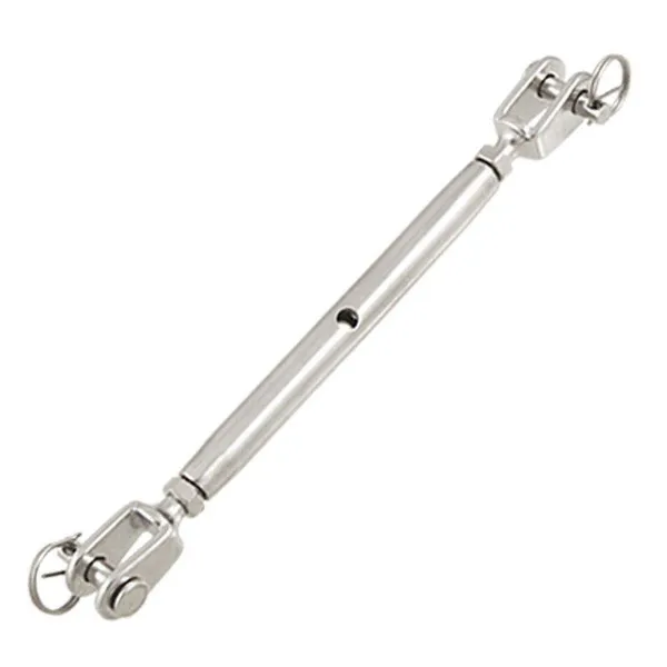 Rigging hardware stainless steel closed body jaw  jaw turnbuckle adjustable turnbuckle