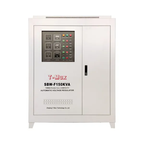 SBW-F 150KVA 3 Phase Automatic Voltage Regulator 380V Industrial Power Stabilizer photo-2